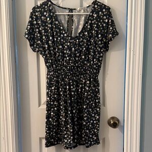 Nine Britton Dark Floral romper
